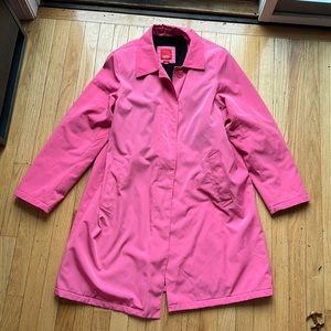 Pink ESpirit rain jacket size XL used good condition